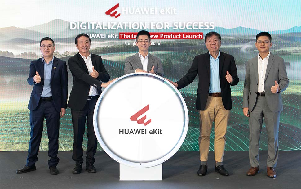 Huawei join in hand with VST ECS and Synnex to launch HUAWEI eKit for SMEs in Thailand
